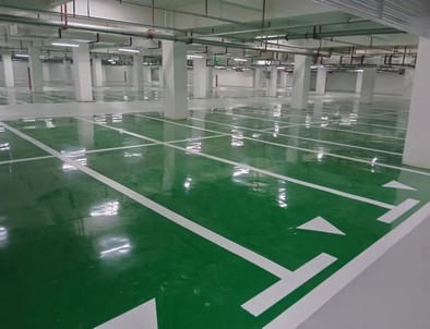 合肥合肥小区停车场标线